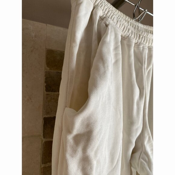 Free People "The Jogger" pants, ivory white, small - Picture 4 of 5